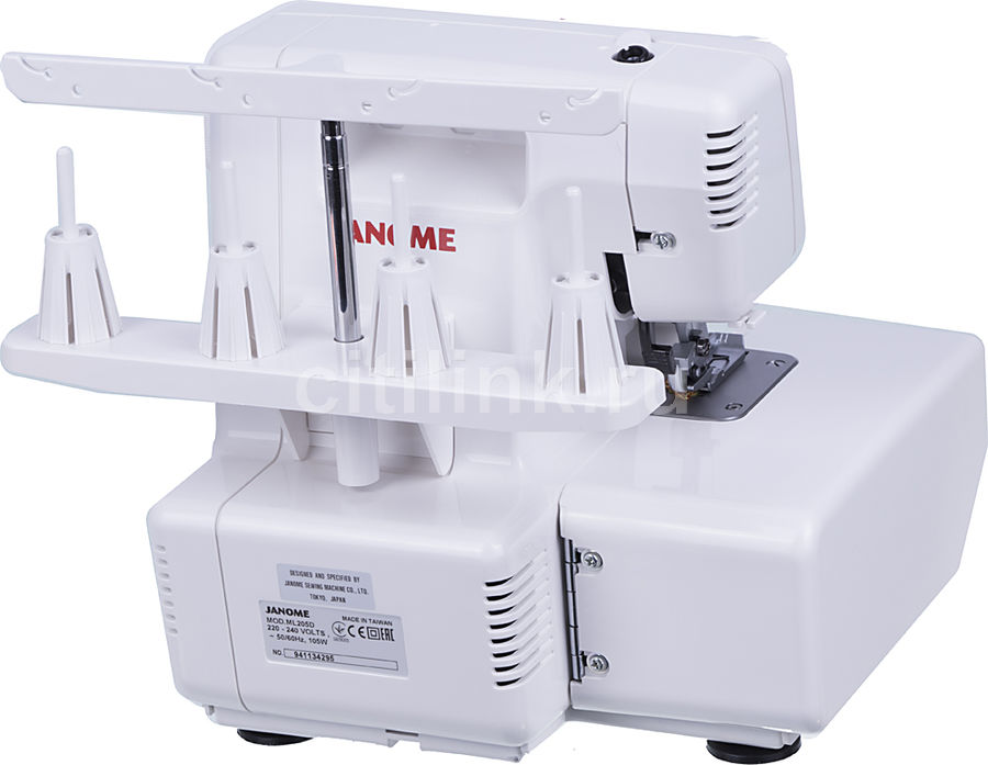 Отзывы на Оверлок Janome ML205D в интернет-магазине СИТИЛИНК (601939)