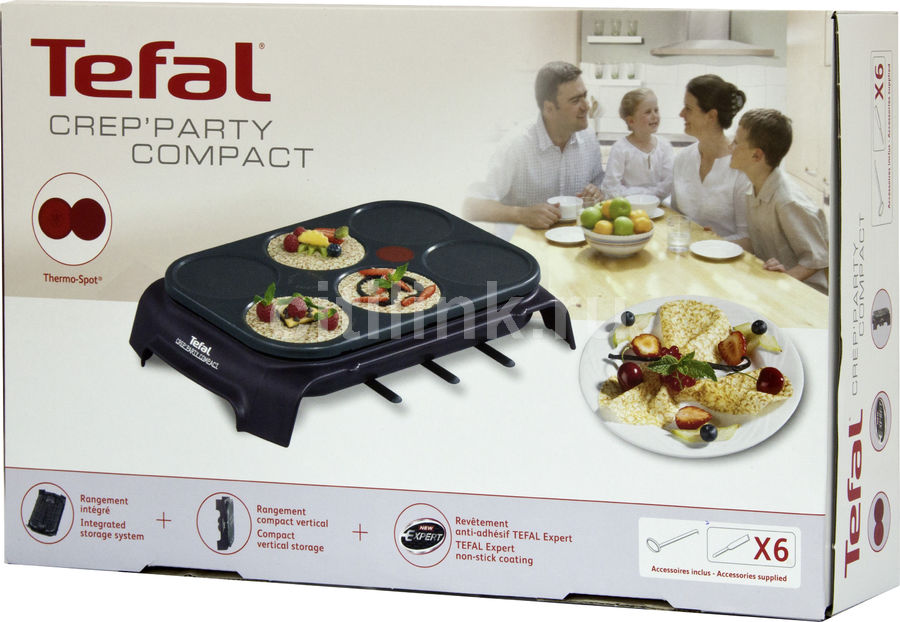 Блинница Tefal PY5510 - купить в Ситилинк | 602388