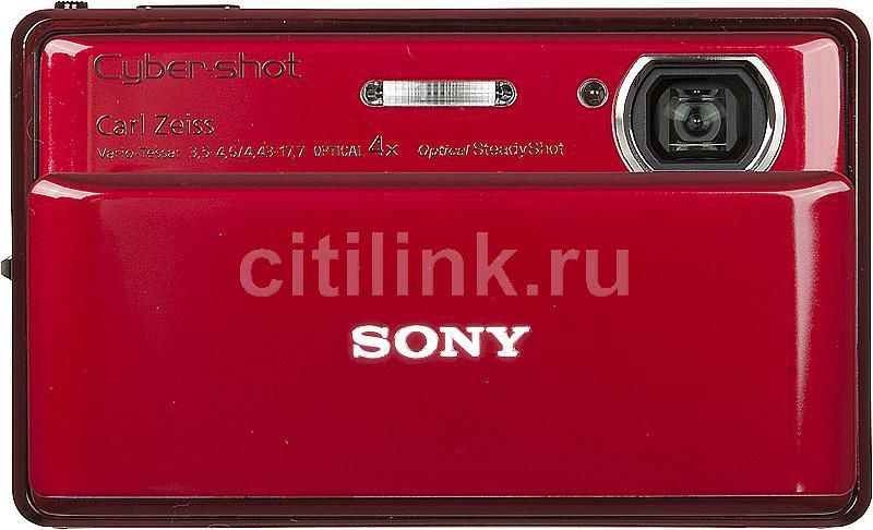 Характеристики Цифровой фотоаппарат Sony Cyber-shot DSC-TX100V, красный ...