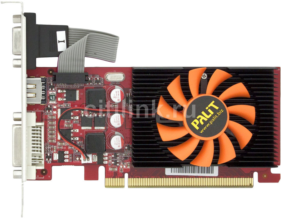 Видеокарта Palit NVIDIA GeForce GT 430 - купить в Ситилинк | 609098