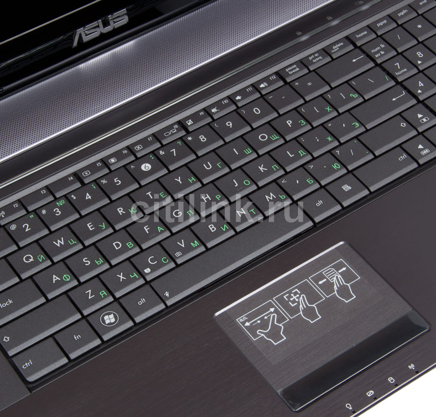 Asus n73s кнопка включения