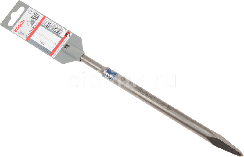 Зубило Bosch SDS-PLUS, пиковое - купить в Ситилинк | 632964
