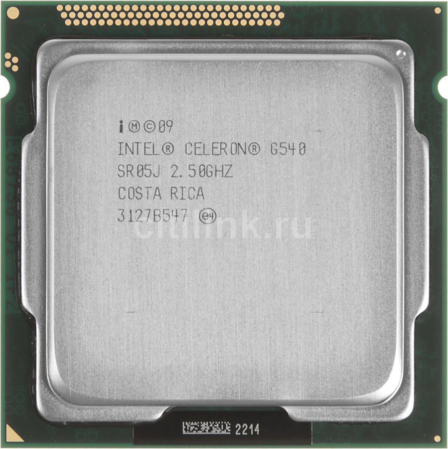 Intel celeron g540 сравнение процессоров