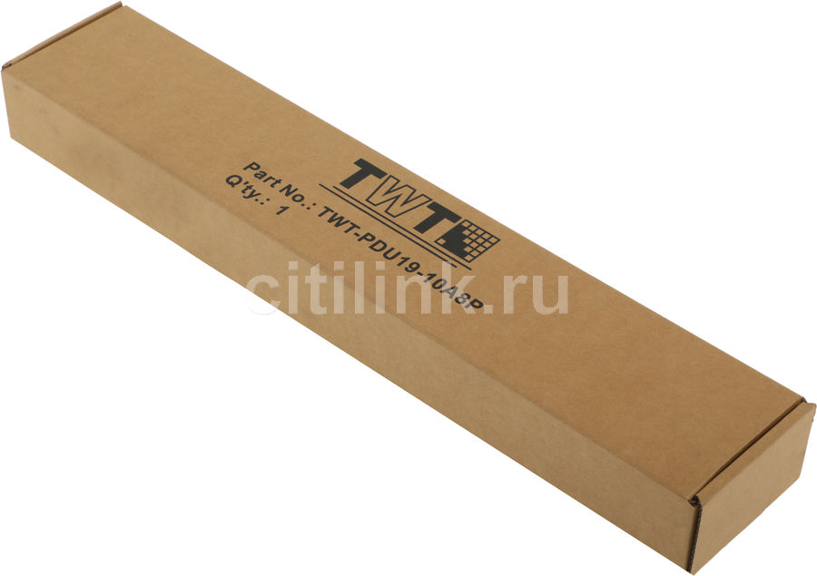 Блок распределения питания Lanmaster (TWT-PDU19-10A8P ) гор.размещ ...