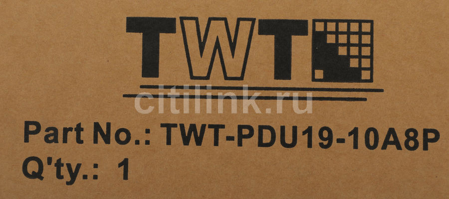 Характеристики Блок распределения питания Lanmaster (TWT-PDU19-10A8P ...