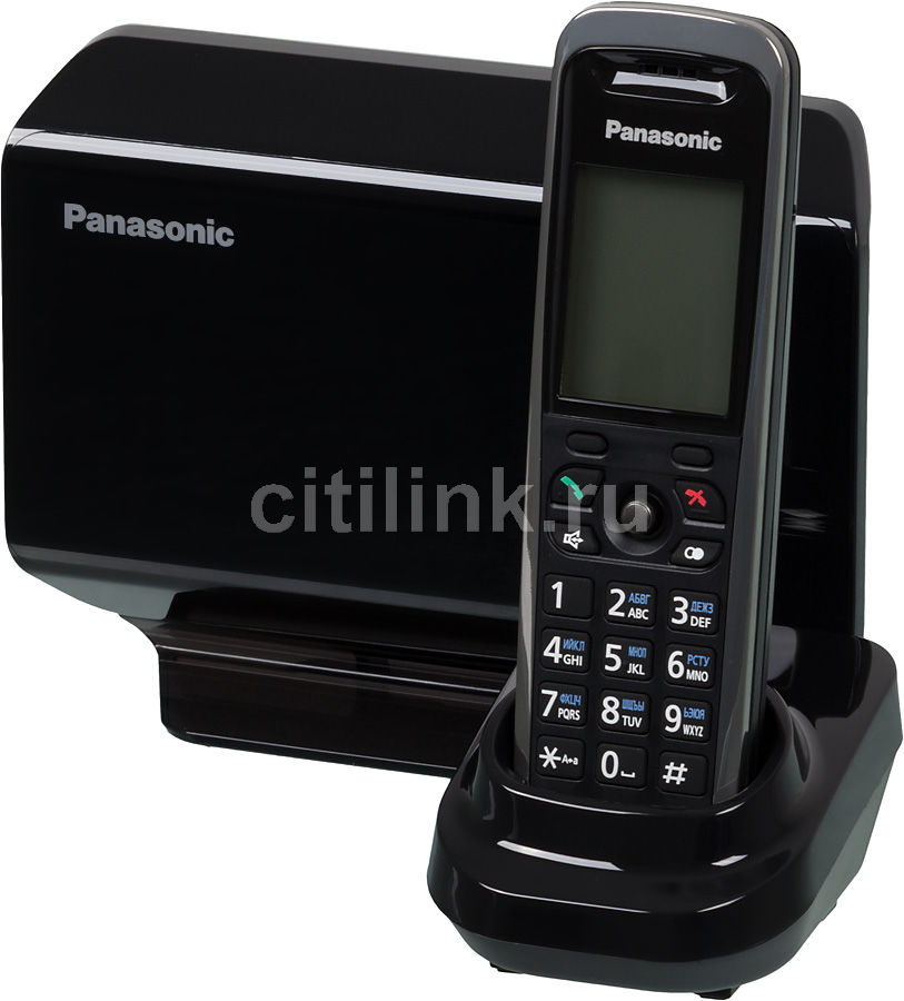 Обзор товара iP телефон PANASONIC KX-TGP500B09(Б/У) (R38568) в интернет ...