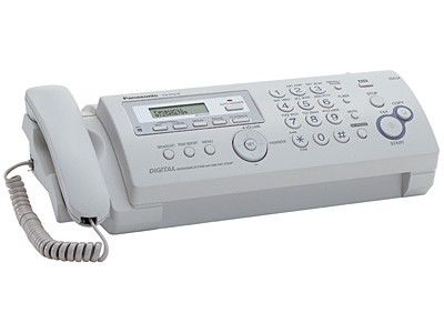 Факс PANASONIC KX-FP218RU, на основе термопереноса, белый