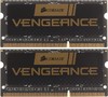 Оперативная память Corsair Vengeance CMSX8GX3M2A1600C9 DDR3 -  2x 4ГБ 1600МГц, для ноутбуков (SO-DIMM),  Ret