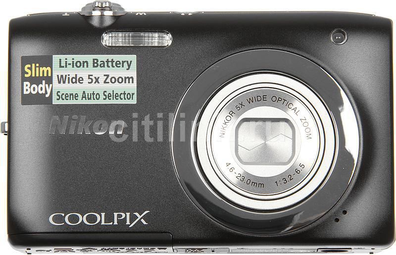 Цифровой фотоаппарат Nikon CoolPix S2600, черный - купить в Ситилинк ...