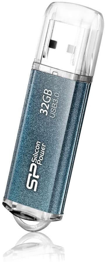 Флешка USB Silicon Power Marvel M01 32ГБ, USB3.0, синий - купить в ...