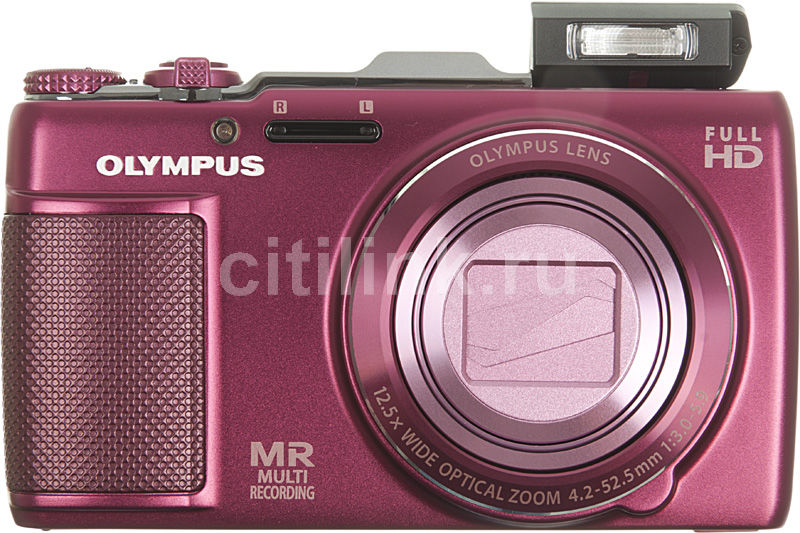 Цифровой фотоаппарат Olympus SH-25MR, красный - купить в Ситилинк | 662468
