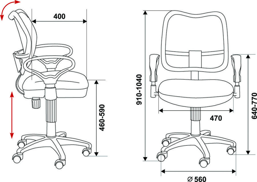 Кресло ch 799 dg tw 12