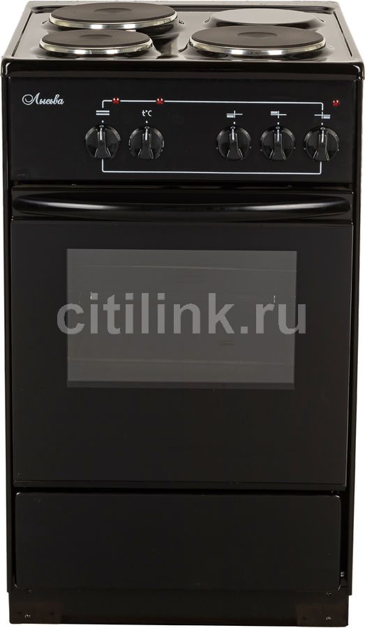Купить Электрическая плита ЛЫСЬВА ЭП 301, черный в интернет-магазине ...