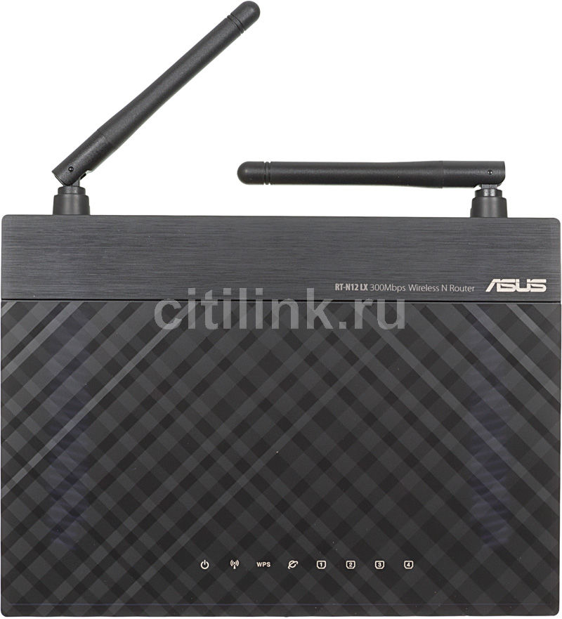 Wi-Fi роутер ASUS RT-N12 LX - купить в Ситилинк | 665460