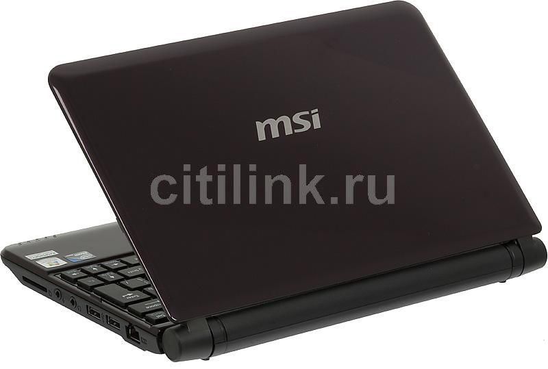 Характеристики Нетбук игровой MSI U180-034RU, 10", Intel Atom N2600 1 ...