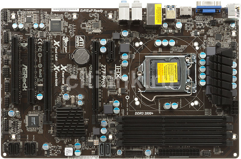 Asrock z77 pro3 обзор