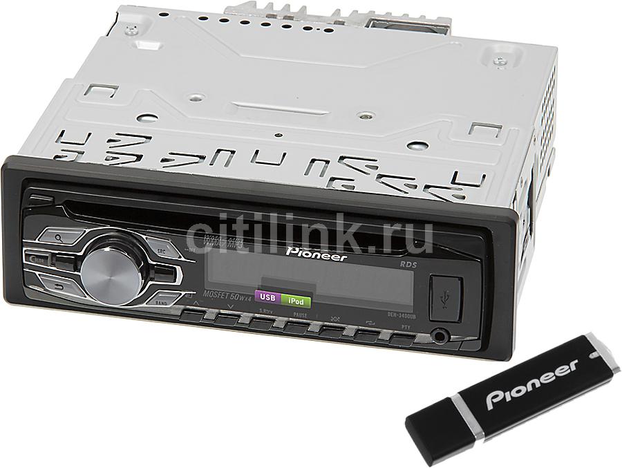 Автомагнитола Pioneer DEH3400UB купить в Ситилинк 695336