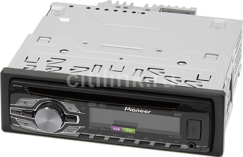 Автомагнитола Pioneer DEH3400UB купить в Ситилинк 695336