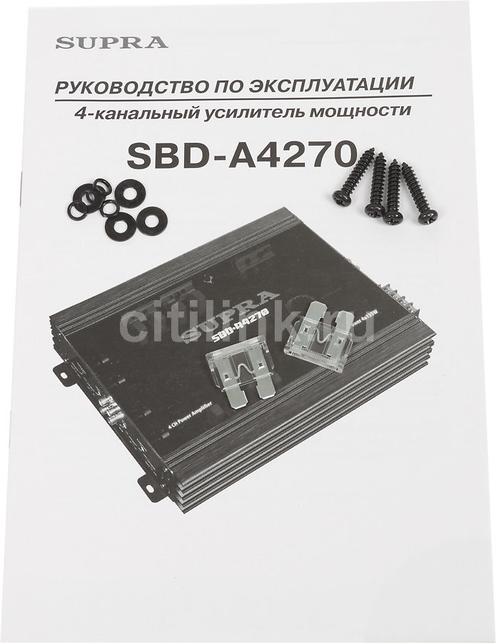 Supra sbd a4270 схема