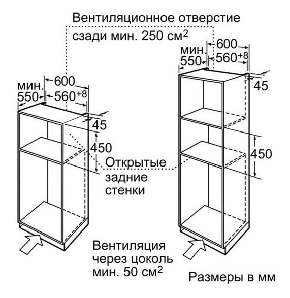 Духовой шкаф bosch hbc84k523