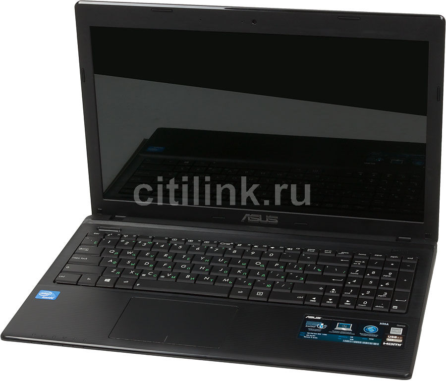 Характеристики Ноутбук ASUS X55ASX118H, 15.6", Intel Celeron B830 1