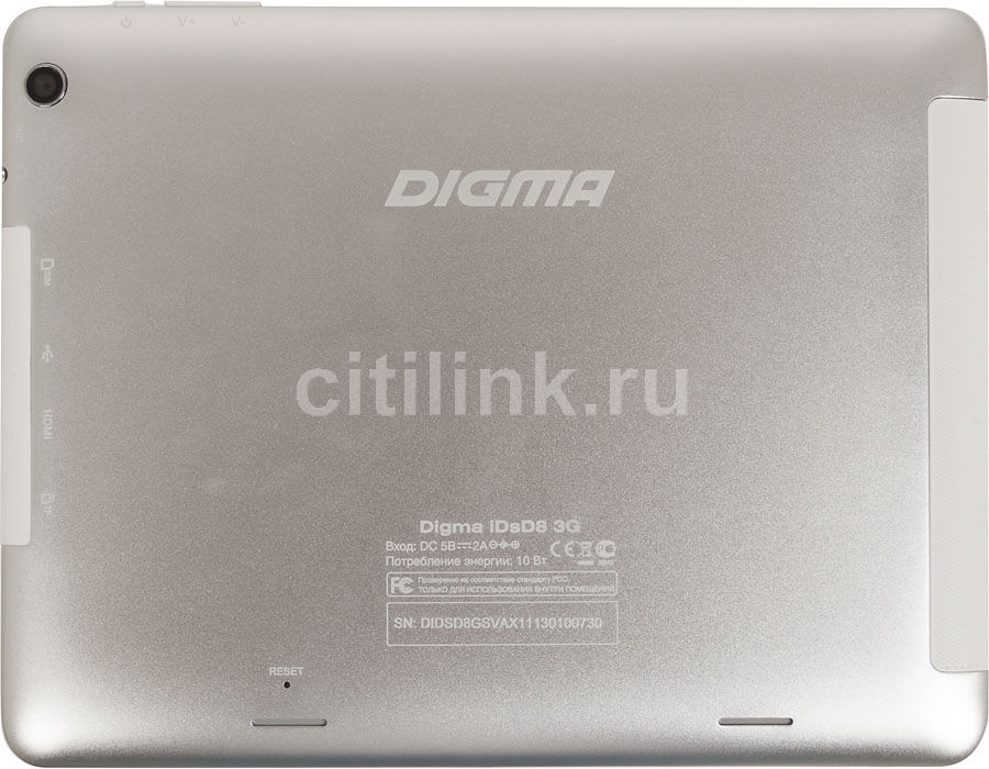 Digma idsd8 3g как разобрать