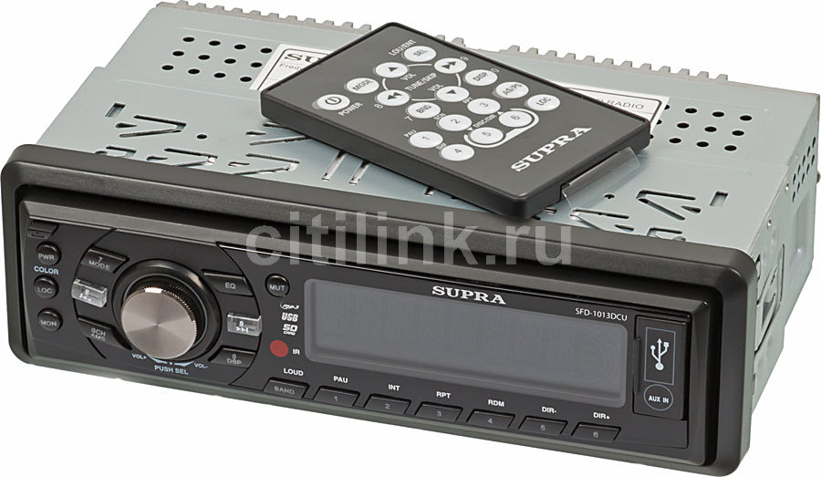 Автомагнитола Supra SFD-1013DCU - купить в Ситилинк | 729543