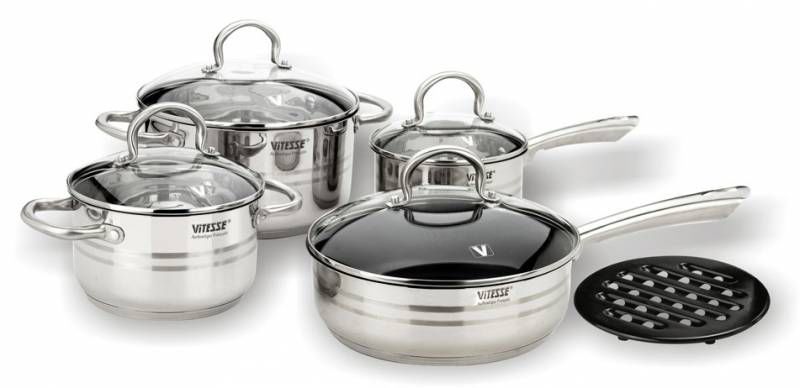  Набор посуды Vitesse Chantal, 9 предметов 