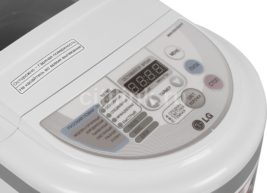 Хлебопечь LG HB-206CJ, белый - купить в Ситилинк | 763092