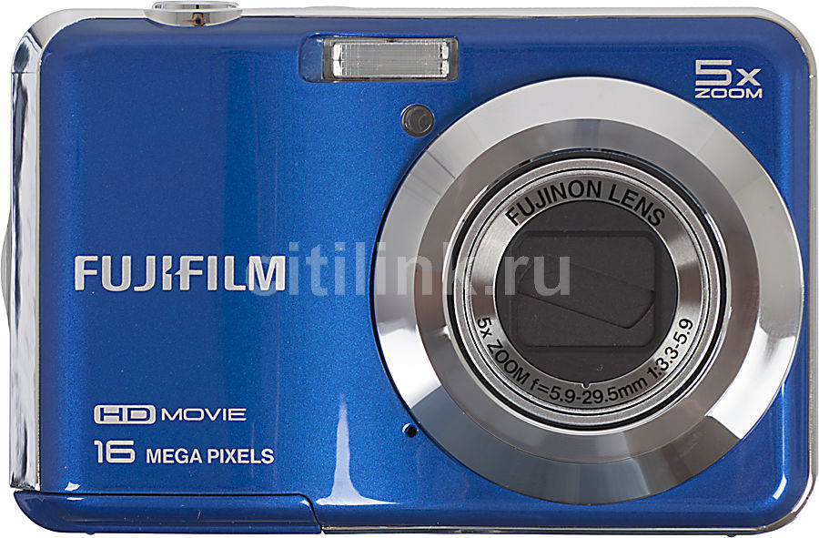 Характеристики Цифровой фотоаппарат Fujifilm FinePix AX650, синий ...