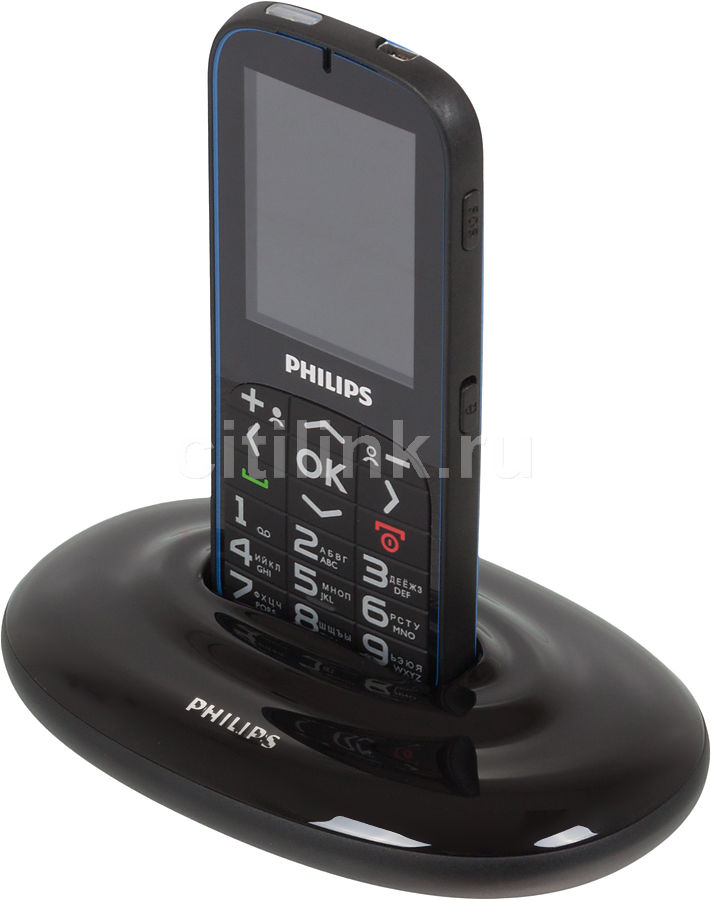 Сотовый телефон PHILIPS Xenium X2301, черный(восстановленный) - купить ...