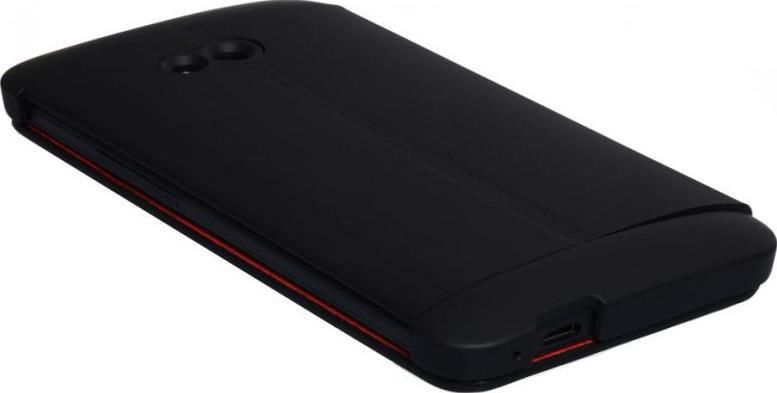 Чехол (флип-кейс) HTC HC V841, для HTC One, черный