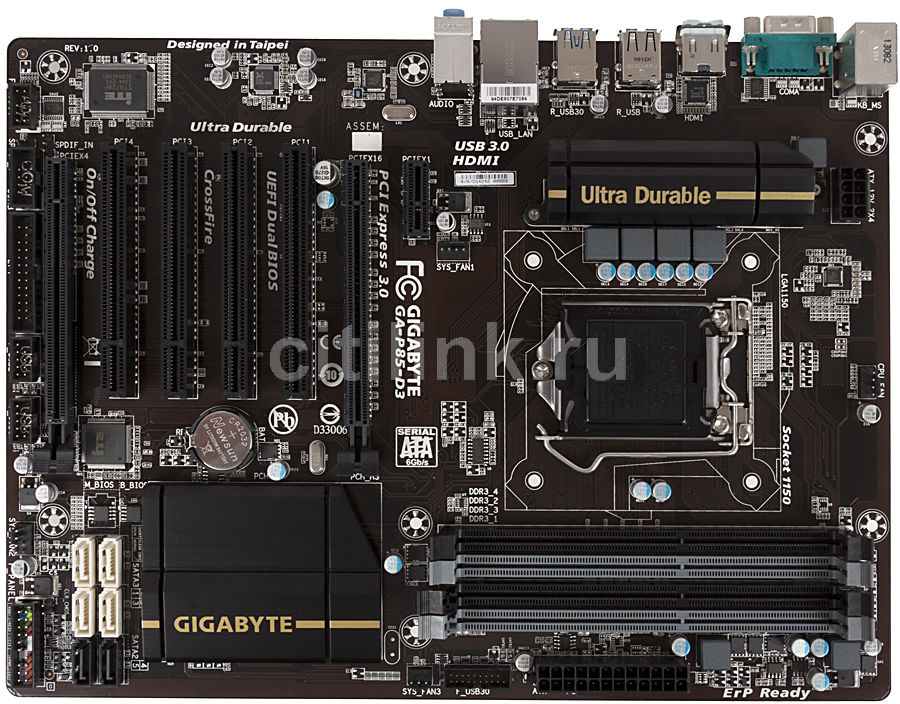 Gigabyte p85 d3 обзор