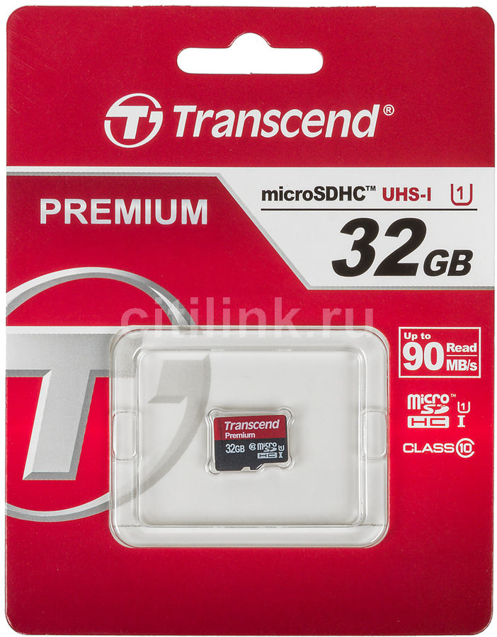 Карта памяти transcend 32 гб