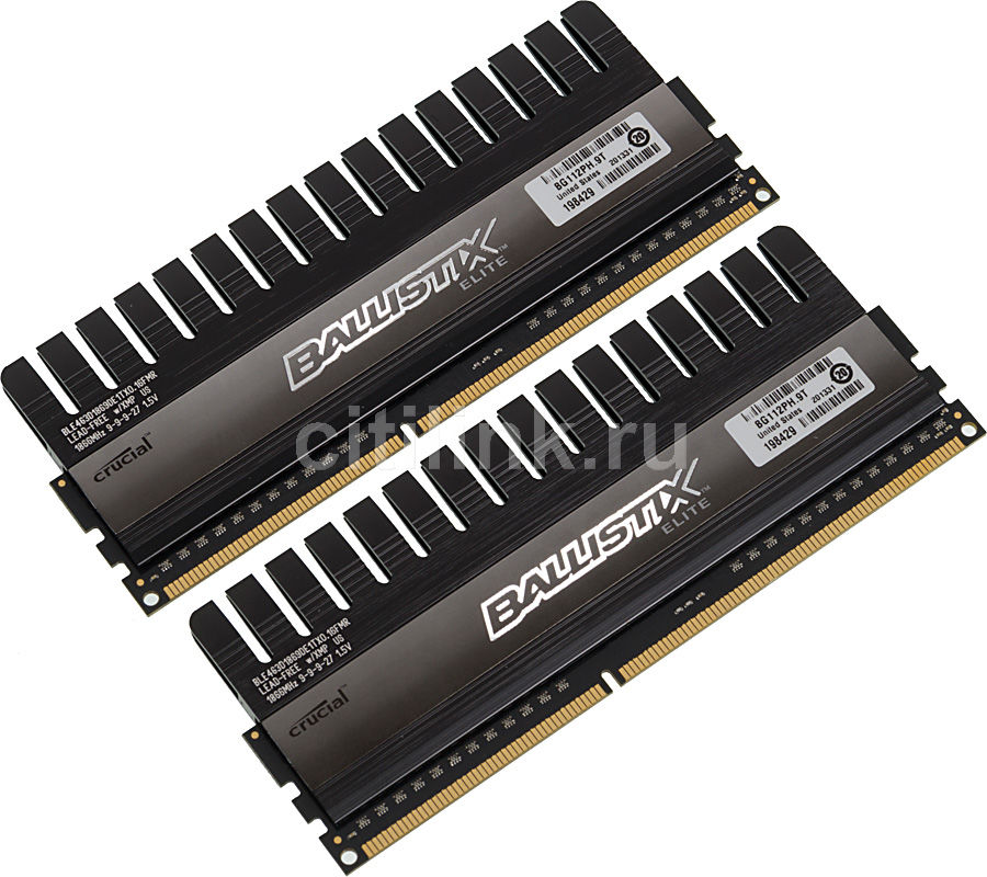 Разгон оперативной памяти crucial ballistix