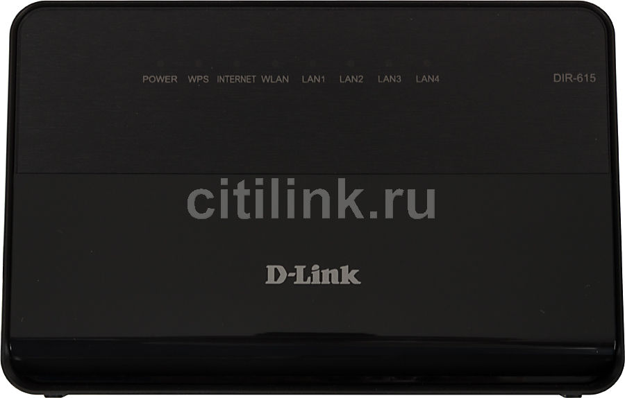 Wi-Fi роутер D-Link DIR-615/K/R1A - купить в Ситилинк | 798723