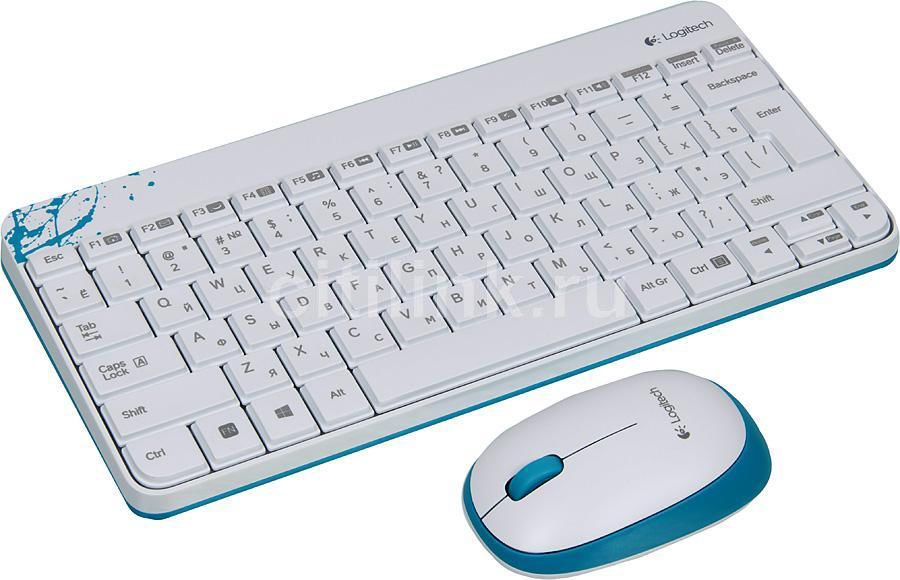 Logitech mk240 white