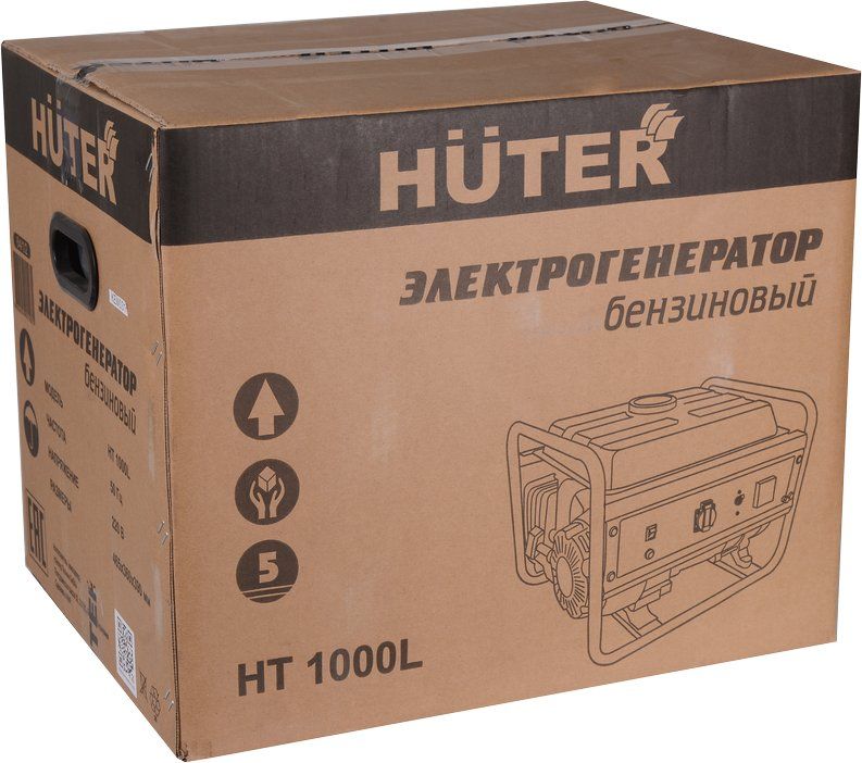 Бензиновый генератор huter ht1000l