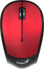 Мышь беспроводная Genius NX-6500, радио, оптическая, USB, 1200dpi, красный [31030099103]