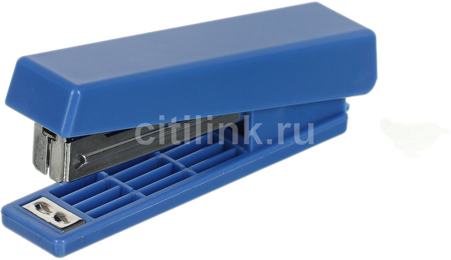 Степлер Kw-Trio 5280blu N10 (10листов) встроенный антистеплер синий 50скоб