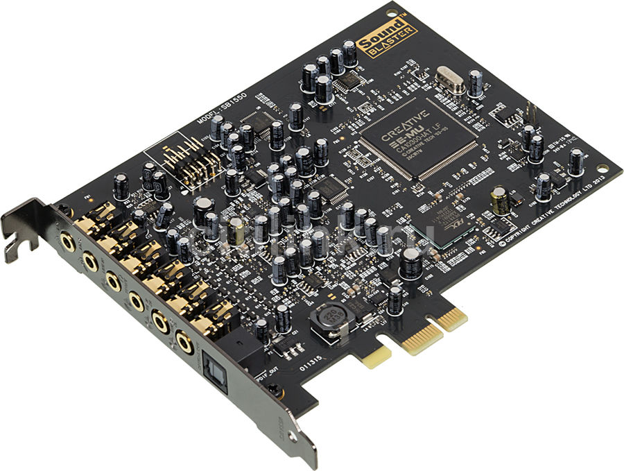 Звуковая карта pci e creative audigy rx