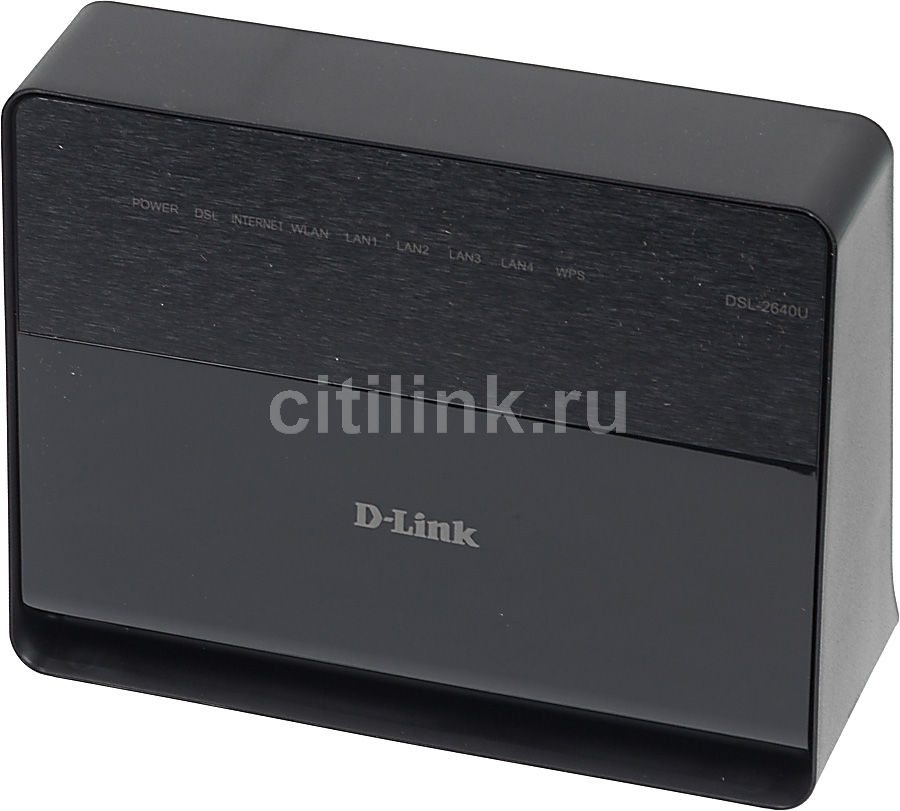 Модем D-LINK DSL-2640U/RA/U1A xDSL, черный, отзывы владельцев в ...