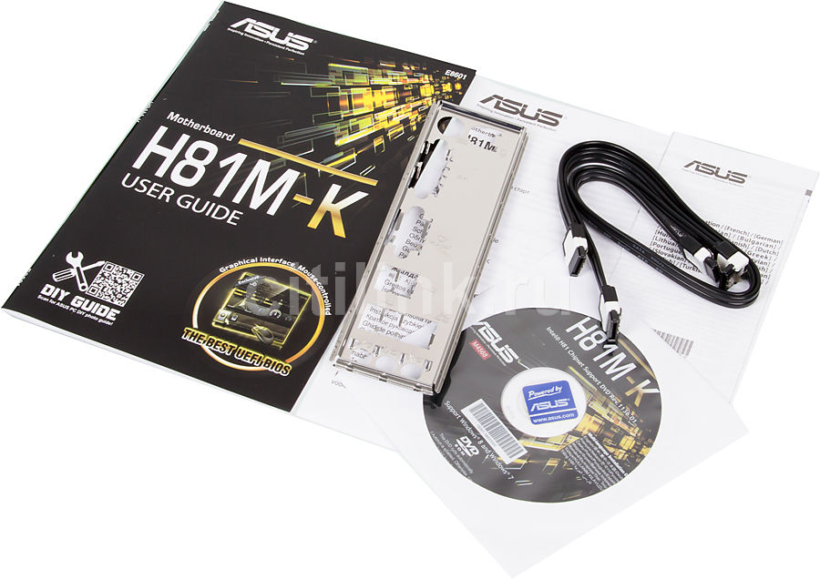 Характеристики Материнская плата ASUS H81M-K, LGA 1150, Intel H81, mATX ...