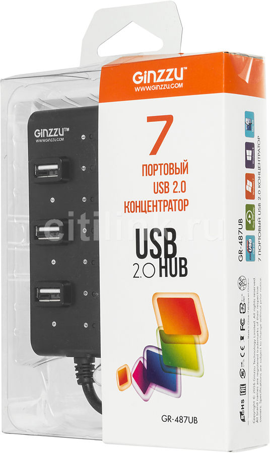 Usb разветвитель ginzzu gr 388ua обзор