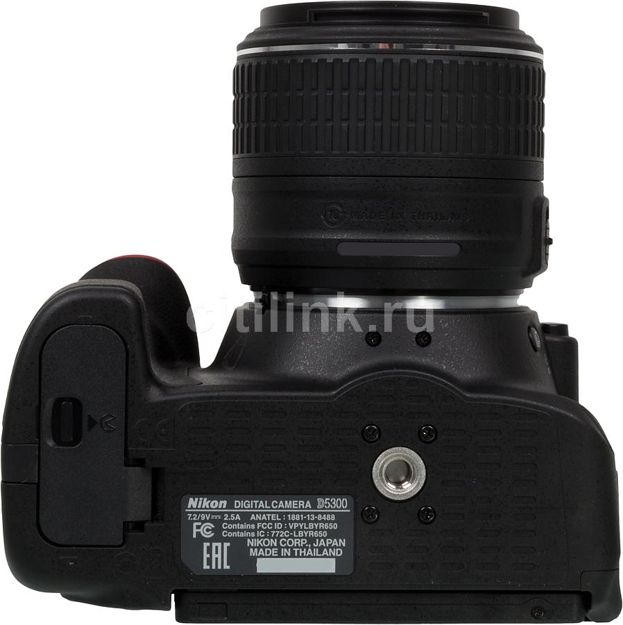 Купить Зеркальный фотоаппарат NIKON D5300 kit ( AF-S DX 18-55mm f/3.5-5 ...