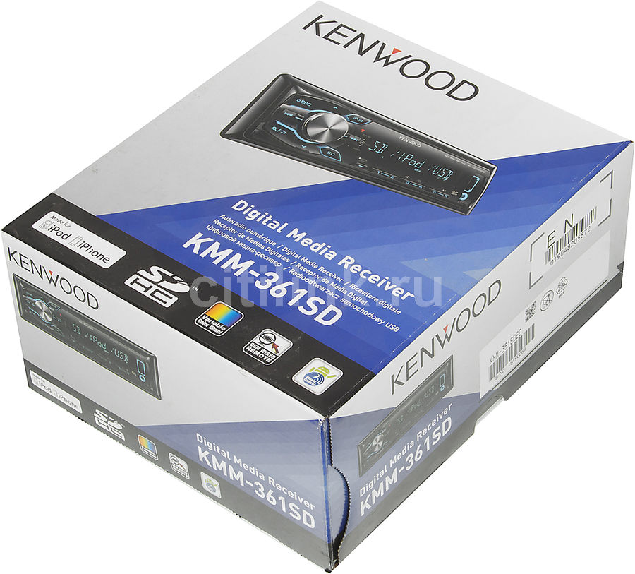 Kenwood kmm 361sd не читает флешку