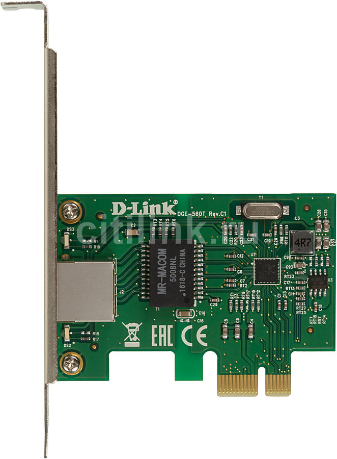 Сетевой адаптер gigabit ethernet d link dge 560t pci express как запустить на 10