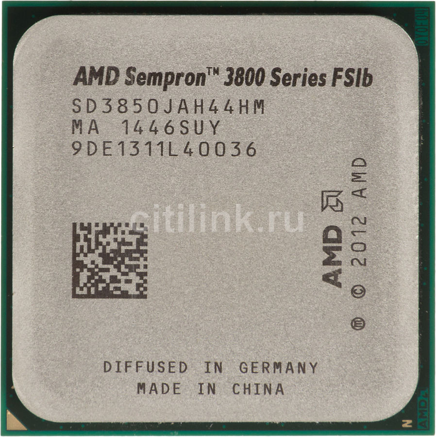 Разгон процессора amd sempron 3850