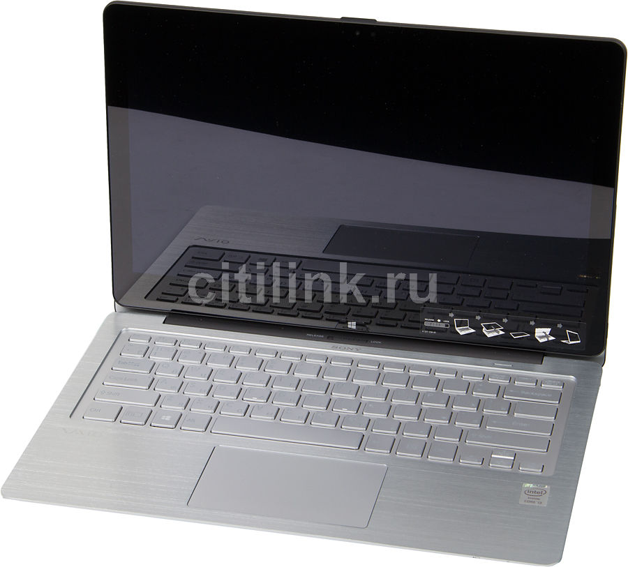Ноутбук-трансформер Sony Fit 13A SVF13N2J2R/S, 13.3", Intel Core i3 ...