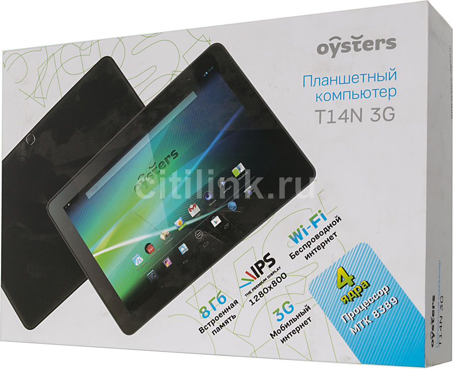 Планшет oysters t102er 3g не включается